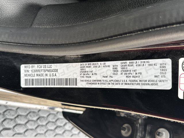 Photo of 2023 Diamond Black Crystal Pearlcoat RAM 1500
