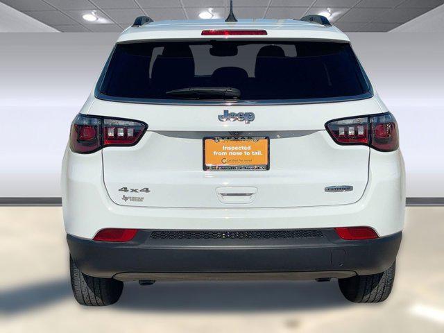 Photo of 2024 Bright White Clearcoat Jeep Compass