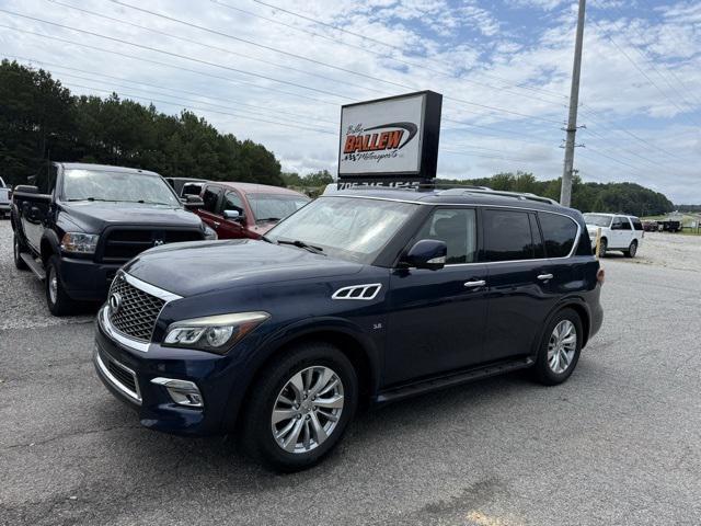 Photo of 2017 Hermosa Blue INFINITI QX80