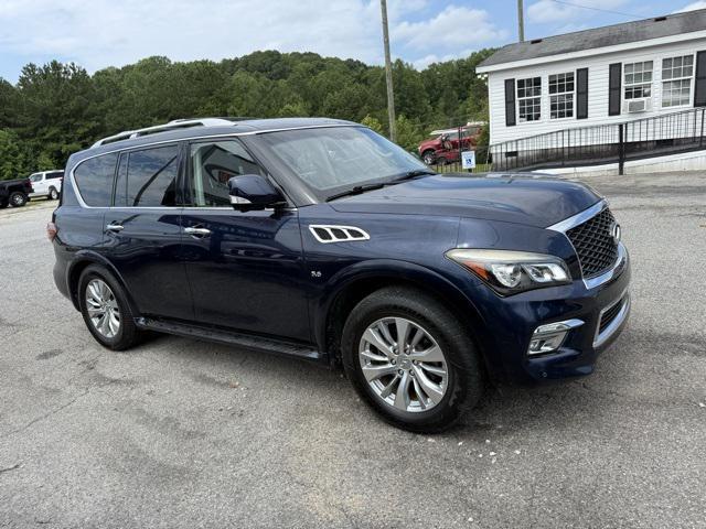 Photo of 2017 Hermosa Blue INFINITI QX80