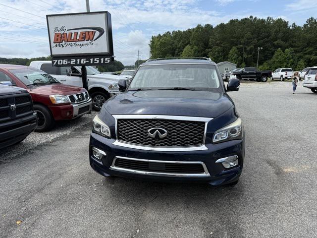 Photo of 2017 Hermosa Blue INFINITI QX80