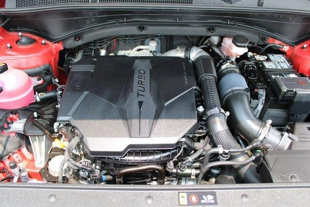 Photo of 2022 Calypso Red Hyundai SANTA FE