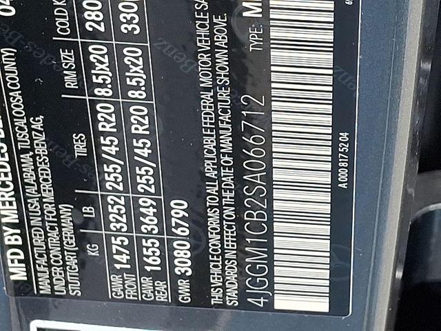 Photo of 2025 Selenite Gray Metallic Mercedes-Benz EQE 350