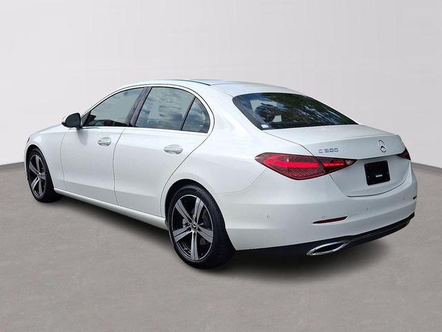 Photo of 2025 Polar White Mercedes-Benz C-Class