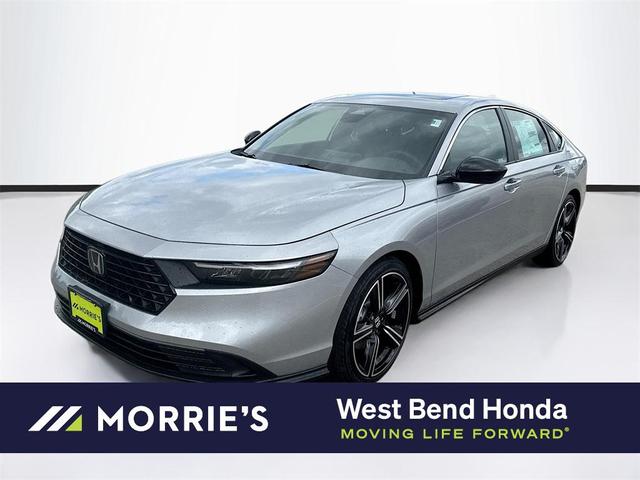 Photo of 2025 Solar Silver Metallic Honda Accord Hybrid