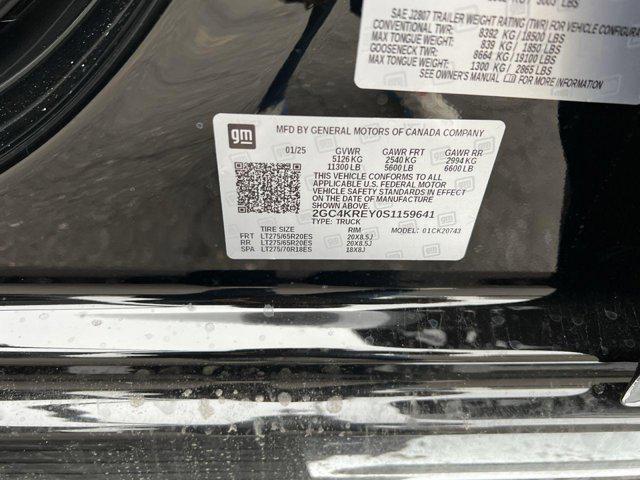 Photo of 2025 Black Chevrolet Silverado 2500
