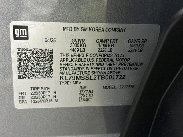 Photo of 2026 Sterling Gray Metallic Chevrolet Trailblazer