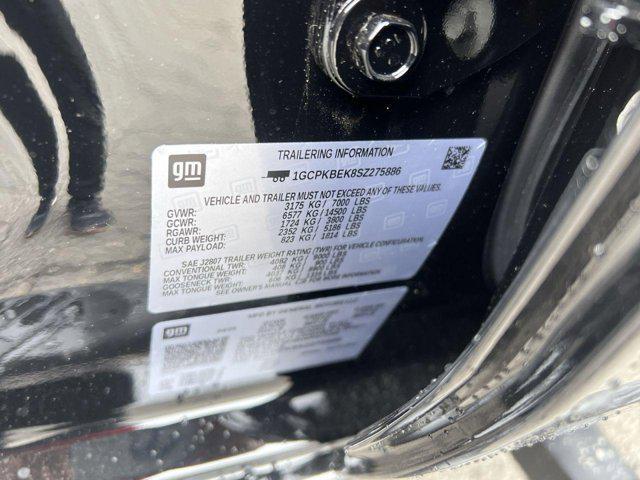 Photo of 2025 Black Chevrolet Silverado 1500