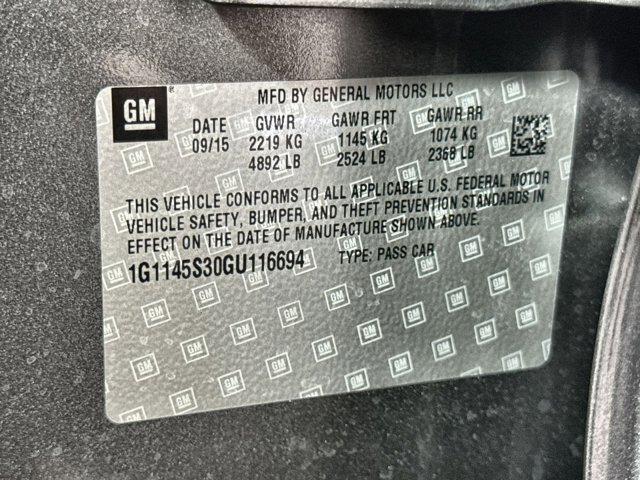 Photo of 2016 Heather Gray Metallic Chevrolet Impala