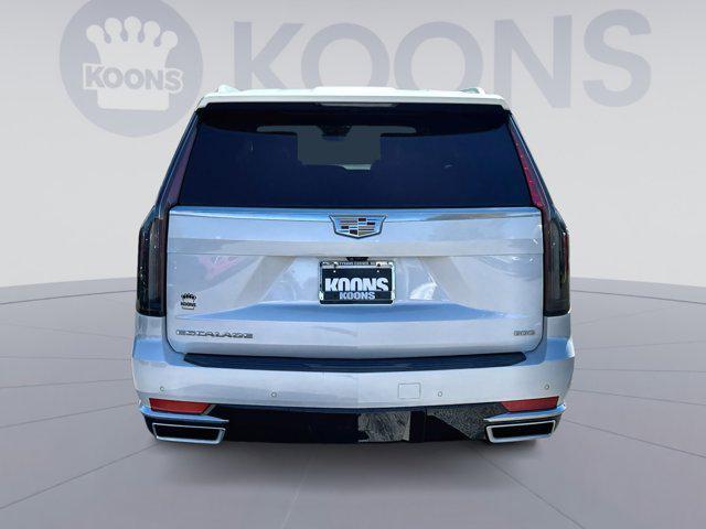Photo of 2021 Crystal White Tricoat Cadillac Escalade ESV