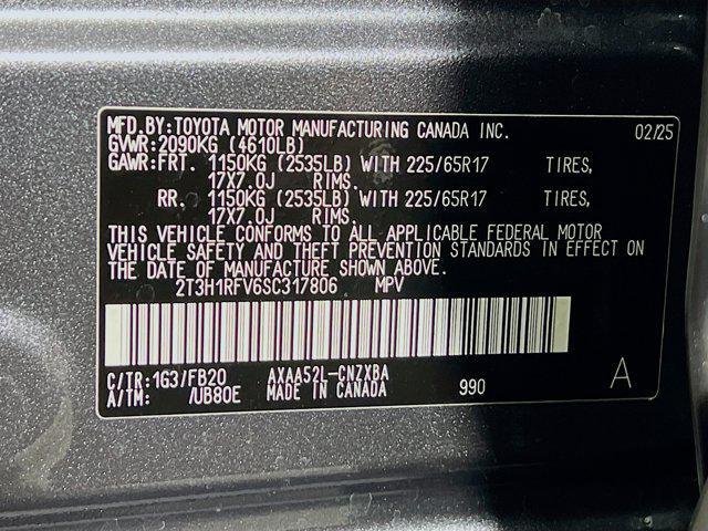 Photo of 2025 Magnetic Gray Metallic Toyota RAV4