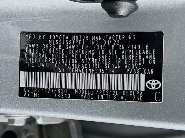 Photo of 2022 Classic Silver Metallic Toyota Corolla
