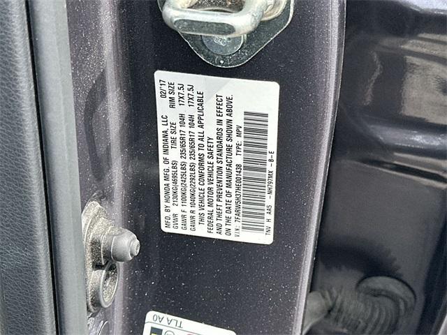 Photo of 2017 Modern Steel Metallic Honda CR-V