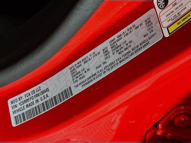 Photo of 2024 Flame Red Clearcoat RAM 1500
