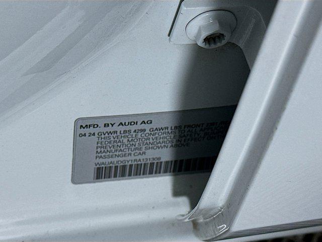 Photo of 2024 Glacier White Metallic Audi A3