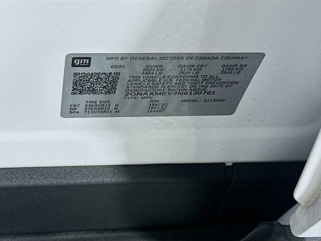 Photo of 2022 Summit White Chevrolet Equinox