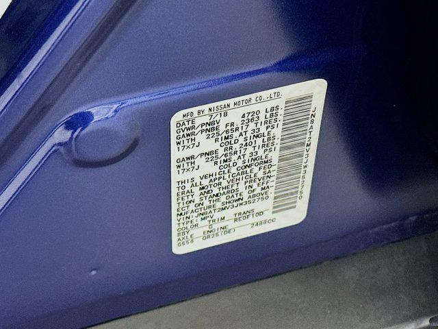 Photo of 2018 Caspian Blue Nissan Rogue