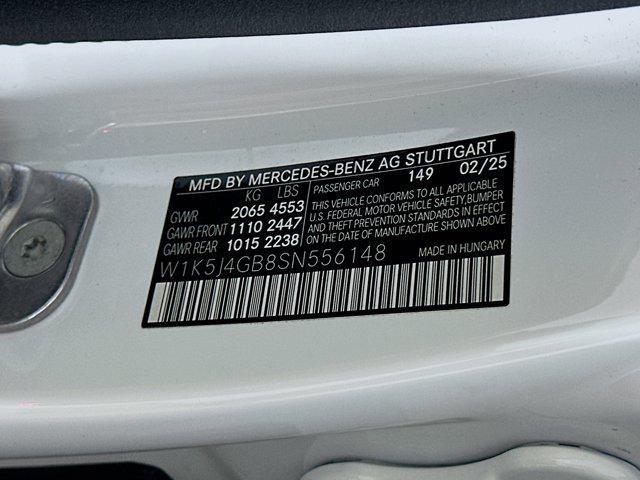 Photo of 2025 Polar White Mercedes-Benz CLA 250