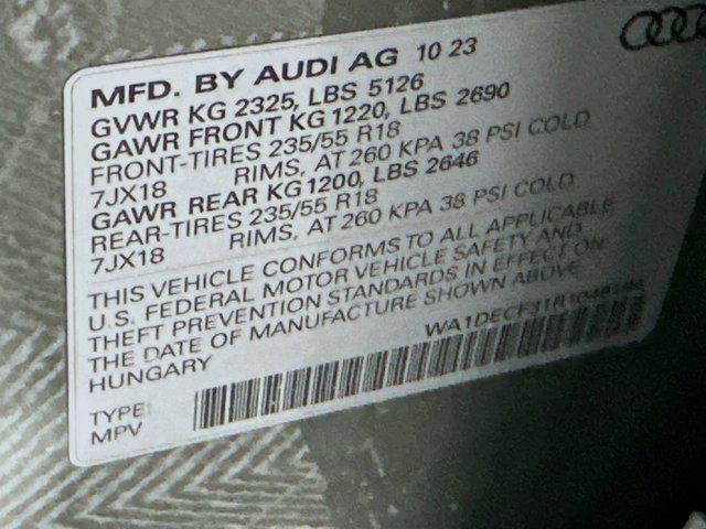 Photo of 2024 Chronos Gray Metallic Audi Q3