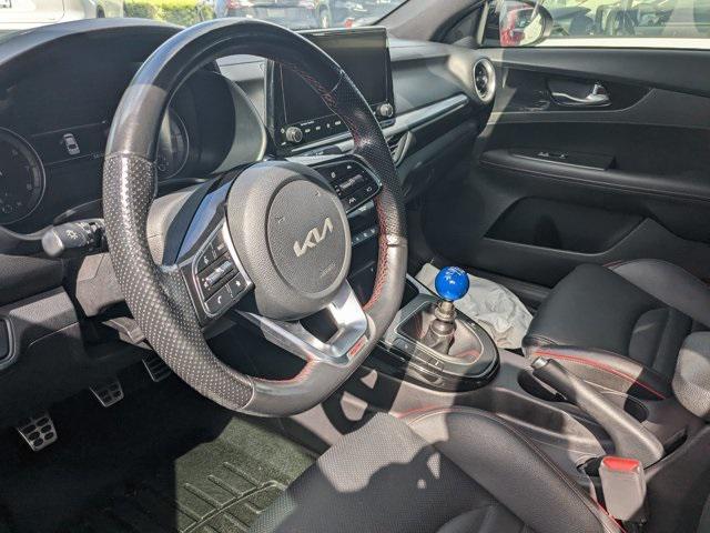 Photo of 2022 Sporty Blue Kia Forte
