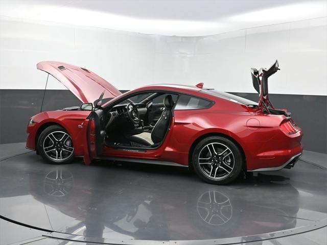 Photo of 2021 Rapid Red Metallic Tinted Clearcoat Ford Mustang
