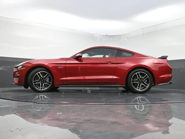 Photo of 2021 Rapid Red Metallic Tinted Clearcoat Ford Mustang