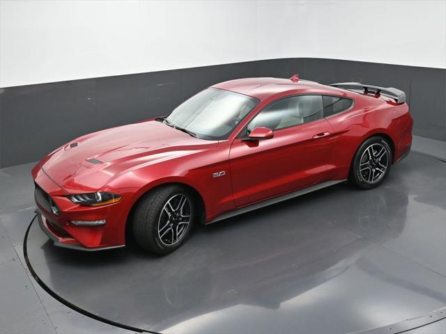 Photo of 2021 Rapid Red Metallic Tinted Clearcoat Ford Mustang