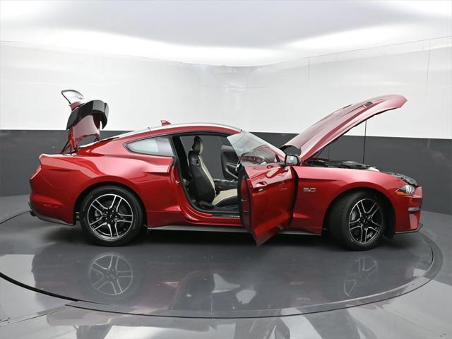 Photo of 2021 Rapid Red Metallic Tinted Clearcoat Ford Mustang