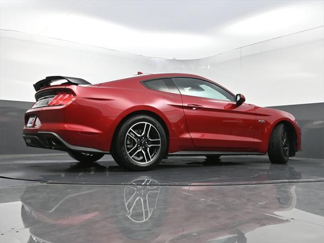 Photo of 2021 Rapid Red Metallic Tinted Clearcoat Ford Mustang