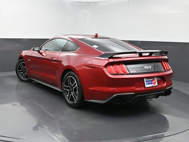 Photo of 2021 Rapid Red Metallic Tinted Clearcoat Ford Mustang