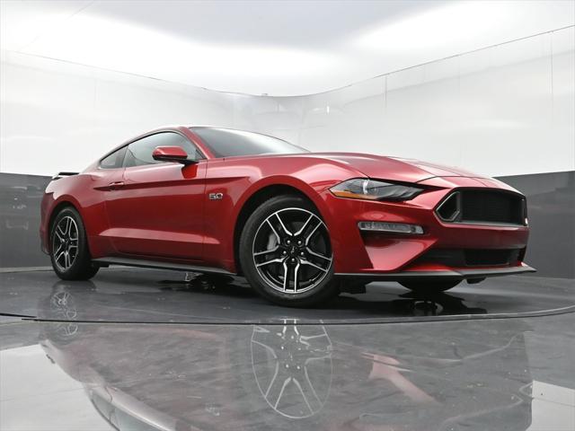 Photo of 2021 Rapid Red Metallic Tinted Clearcoat Ford Mustang