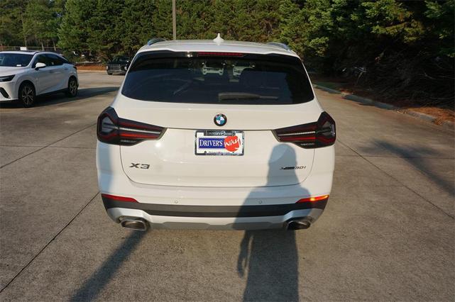 Photo of 2024 Alpine White BMW X3