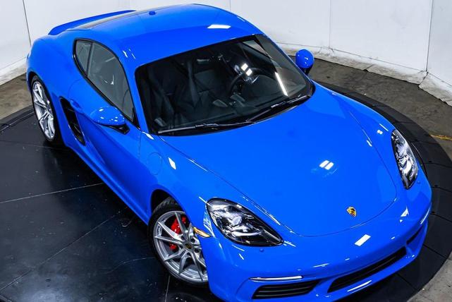Photo of 2025 Shark Blue Porsche 718 Cayman
