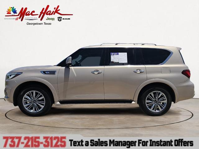 Photo of 2021 Champagne Quartz INFINITI QX80