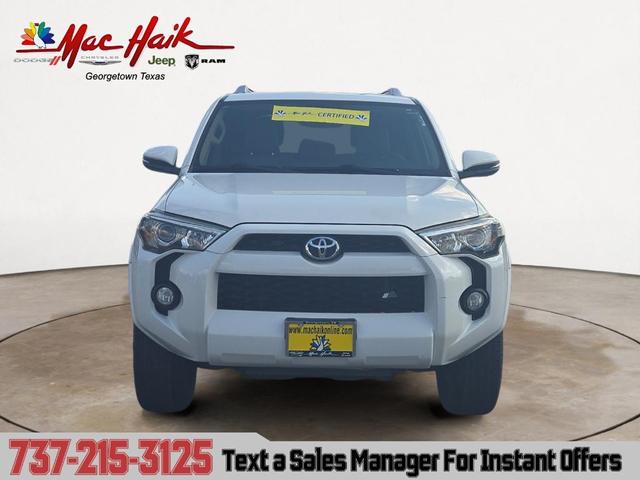Photo of 2018 White Toyota 4Runner