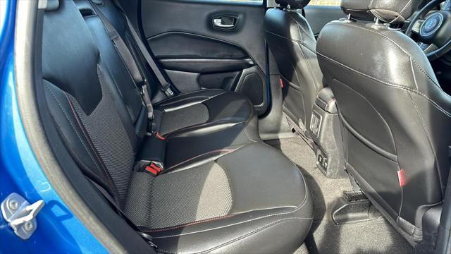 Photo of 2021 Laser Blue Pearlcoat Jeep Compass