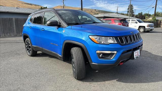 Photo of 2021 Laser Blue Pearlcoat Jeep Compass
