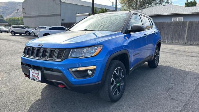 Photo of 2021 Laser Blue Pearlcoat Jeep Compass