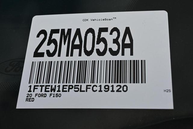 Photo of 2020 Magma Red Ford F-150