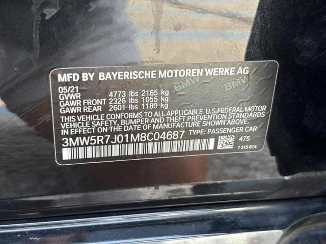 Photo of 2021 Black Sapphire Metallic BMW 330