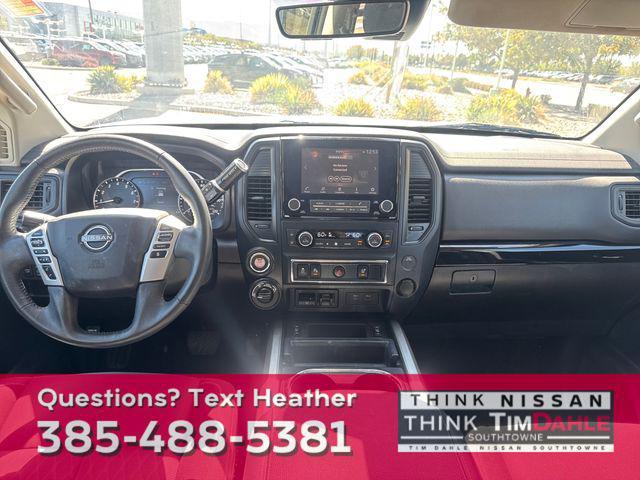 Photo of 2023 Glacier White Nissan Titan