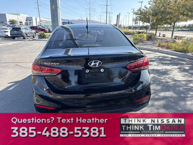 Photo of 2019 Absolute Black Pearl Hyundai Accent