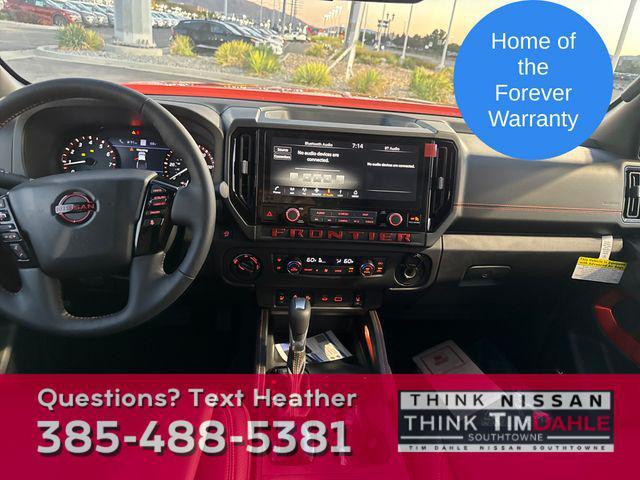 Photo of 2025 Afterburn Orange Nissan Frontier