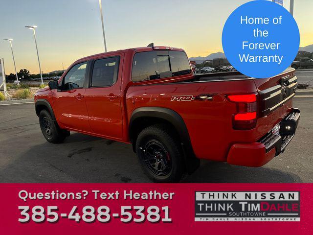 Photo of 2025 Afterburn Orange Nissan Frontier