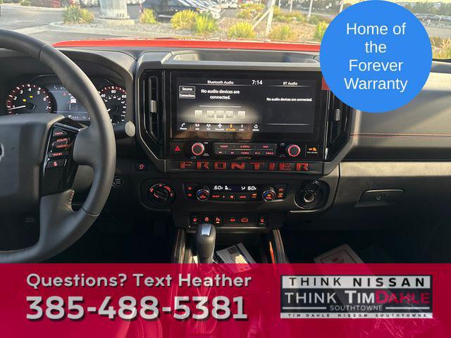 Photo of 2025 Afterburn Orange Nissan Frontier