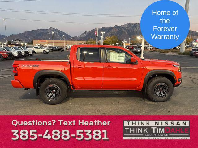 Photo of 2025 Afterburn Orange Nissan Frontier