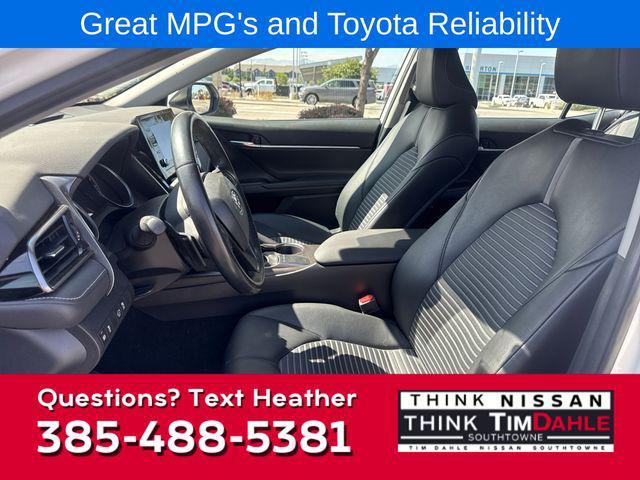 Photo of 2023 White Toyota Camry