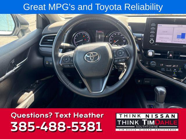 Photo of 2023 White Toyota Camry