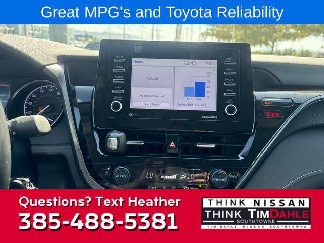 Photo of 2023 White Toyota Camry
