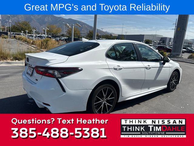 Photo of 2023 White Toyota Camry